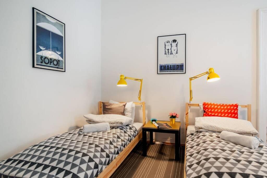 Blue Peace-apartment With Free Parking In Center For 1-6 People * Krakow